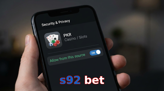 Game list for S92 Bet apk section