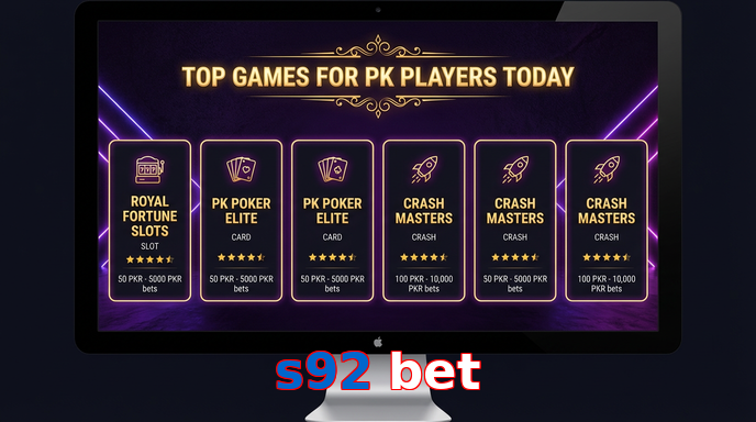 Payment and PKR controls in S92 Bet